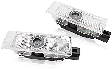 2pcs Custom Car Door Logo Lights Compatible for Challenger 2015-present, Welcome Ghost Shadow Light Laser Courtesy LED Projector Lamps Car Accessories (Custom Logo)