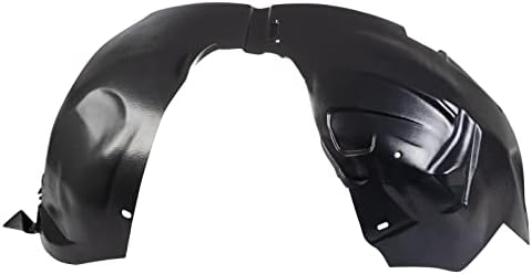 TRQ Front Left Inner Fender Liner Black Drivers Side