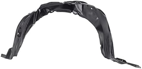 TRQ Front Left Inner Fender Liner Black Drivers Side