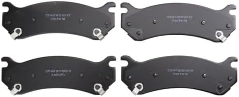 TRQ Premium Posi Ceramic Disc Brake Pad Kit