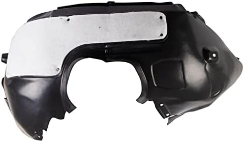 TRQ Front Left Inner Fender Liner Black Drivers Side
