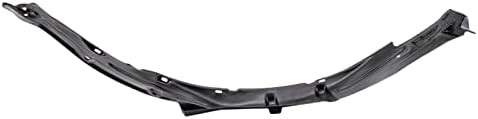 TRQ Front Right Inner Fender Liner Black Passenger Side