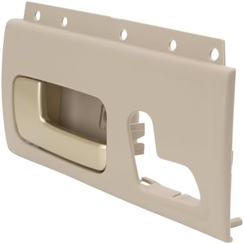 TRQ Front Left Interior Door Handle Beige & Gold Drivers Side