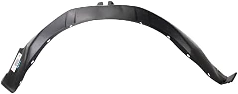 TRQ Front Left Inner Fender Liner Black Drivers Side