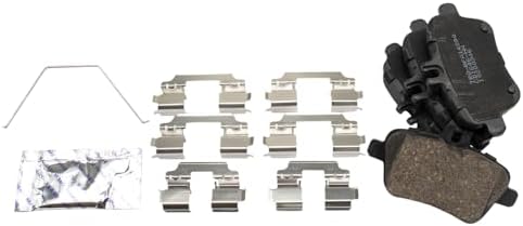 TRQ Rear Ceramic Brake Pad Set