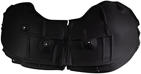 TRQ Front Left Inner Fender Liner Black Drivers Side