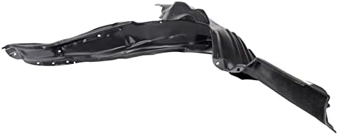 TRQ Front Left Inner Fender Liner Black Drivers Side
