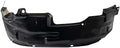 TRQ Front Right Rearward Inner Fender Liner Black Passenger Side