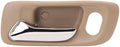 TRQ Front Left Interior Door Handle Beige Drivers Side
