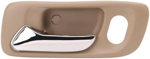 TRQ Front Left Interior Door Handle Beige Drivers Side