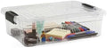 Superio 2.3 Quart Clear Plastic Storage Containers with Lids, Stackable Organizer Bins, BPA-Free Storage Boxes for Home, Office, Dorm & Classroom, 18 Pack by Superio