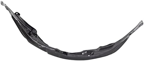 TRQ Front Right Inner Fender Liner Black Passenger Side