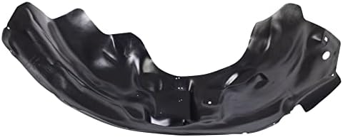 TRQ Front Left Inner Fender Liner Black Drivers Side