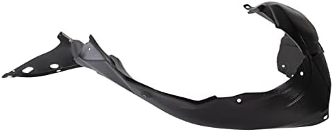 TRQ Front Left Inner Fender Liner Black Drivers Side