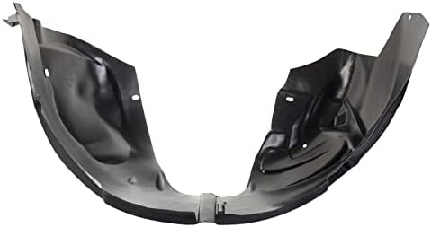 TRQ Front Left Inner Fender Liner Black Drivers Side