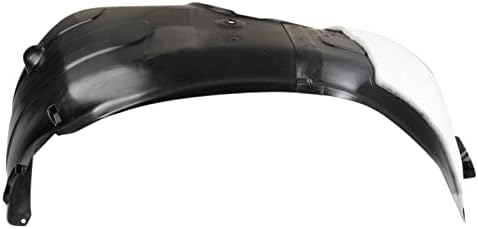 TRQ Front Left Inner Fender Liner Black Drivers Side