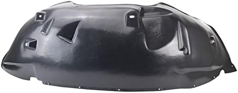 TRQ Front Left Inner Fender Liner Black Drivers Side