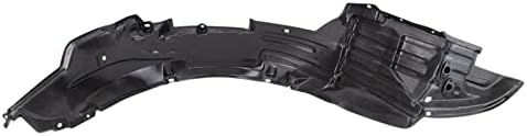 TRQ Front Left Inner Fender Liner Black Drivers Side