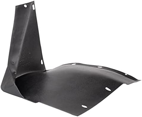 TRQ Front Left Rearward Inner Fender Liner Black Drivers Side