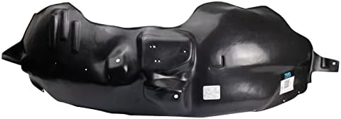 TRQ Front Left Inner Fender Liner Black Drivers Side