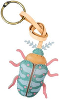Insects Leather Bag Charm - Unique Purse Charm Keychain for Backpacks