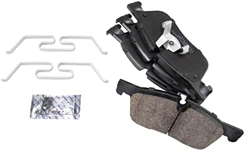 TRQ Front Ceramic Brake Pad Set