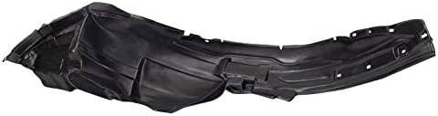TRQ Front Left Inner Fender Liner Black Drivers Side
