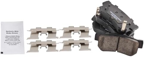 TRQ Rear Posi Ceramic Brake Pad Kit Set