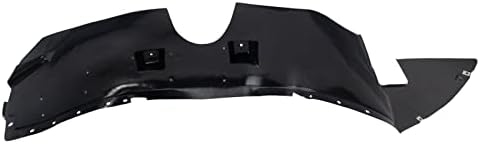 TRQ Front Left Inner Fender Liner Black Drivers Side