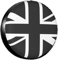 Union Jack Spare Tire Cover UK British Flag Waterproof Wheel Tire Covers Dust-Proof Weatherproof Wheel Tire Protector UV Sun Protection Tyre Cover Universal for RV SUV Truck Trailer Car Travel 15 Inch