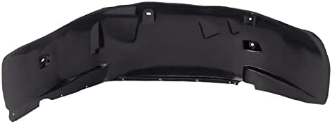 TRQ Front Left Inner Fender Liner Black Drivers Side