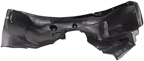 TRQ Front Right Inner Fender Liner Black Passenger Side