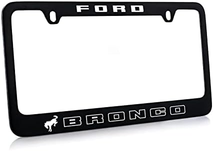 FORD Bronco UV Printed Metal License Plate Frame - FORD