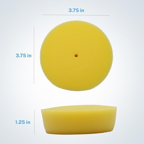 SM Arnold Speedy Foam Buffing Pads for Paint Correction, 3-Pack - Image 3