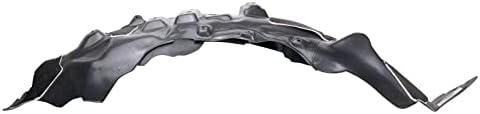 TRQ Front Left Inner Fender Liner Black Drivers Side