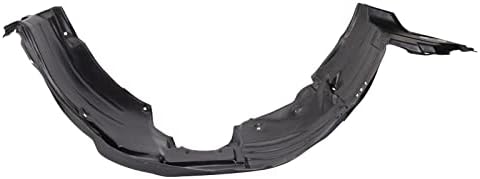 TRQ Front Left Inner Fender Liner Black Drivers Side