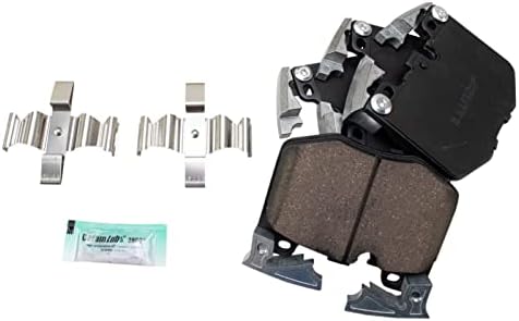 TRQ Front Ceramic Brake Pad Set
