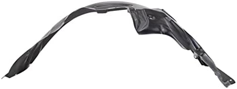 TRQ Front Left Inner Fender Liner Black Drivers Side