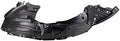 TRQ Front Right Inner Fender Liner Black Passenger Side