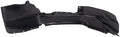 TRQ Front Right Inner Fender Liner Black Passenger Side