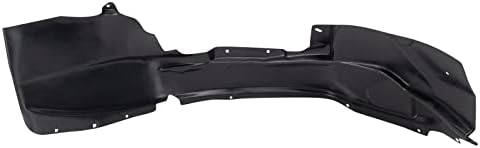 TRQ Front Right Inner Fender Liner Black Passenger Side
