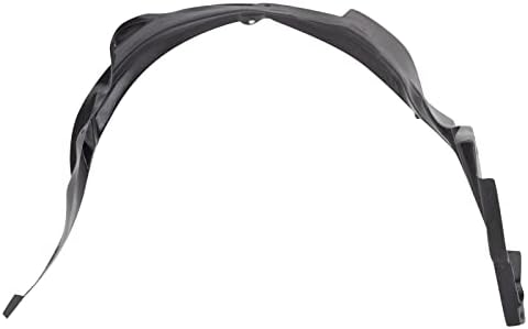 TRQ Front Left Inner Fender Liner Black Drivers Side
