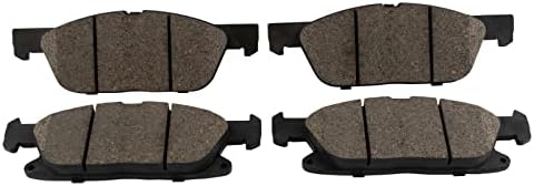 TRQ Front Brake Pads Ceramic Hardware