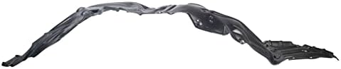 TRQ Left Inner Fender Liner Black Drivers Side