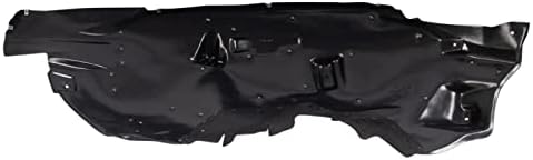 TRQ Front Right Inner Fender Liner Black Passenger Side