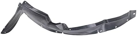 TRQ Front Right Inner Fender Liner Black Passenger Side