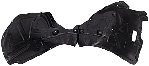 TRQ Left Inner Fender Liner Black Drivers Side