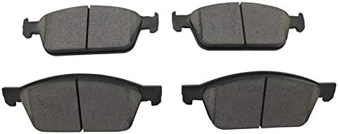 TRQ Front Brake Pads Ceramic Hardware