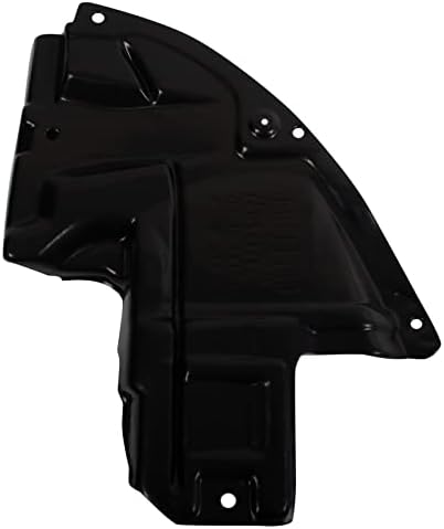 TRQ Front Right Inner Fender Liner Black Passenger Side
