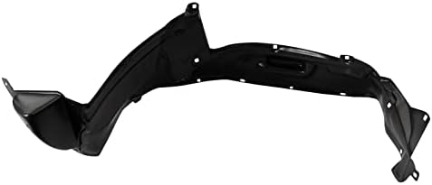 TRQ Front Right Inner Fender Liner Black Passenger Side